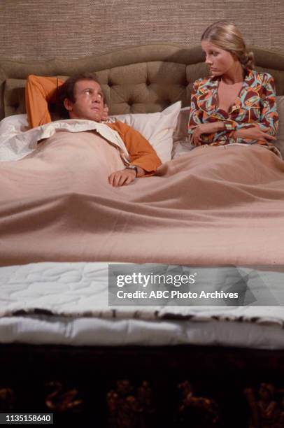 Lawrence Pressman, Melodie Johnson appearing in the Disney General Entertainment Content via Getty Images late night special 'Bedtime Story'.