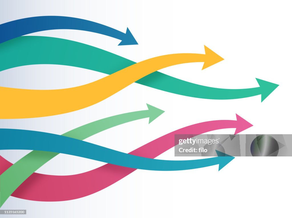 Pfeile-Richtung Pointing Choice