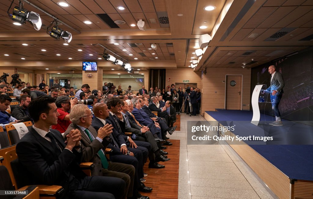 Real Madrid Unveil New Manager Zinedine Zidane