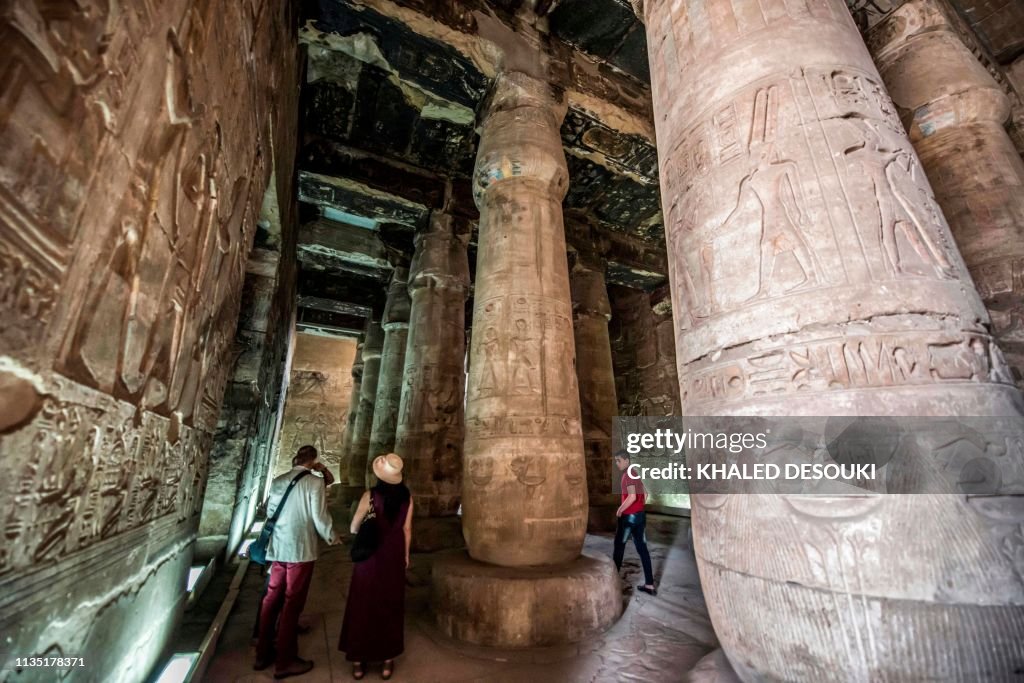 EGYPT-ARCHAEOLOGY-HERITAGE-HISTORY