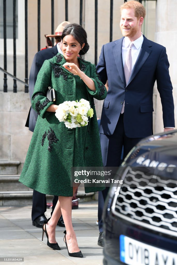 The Duke And Duchess Of Sussex Attend A Commonwealth Day Youth Event At Canada House