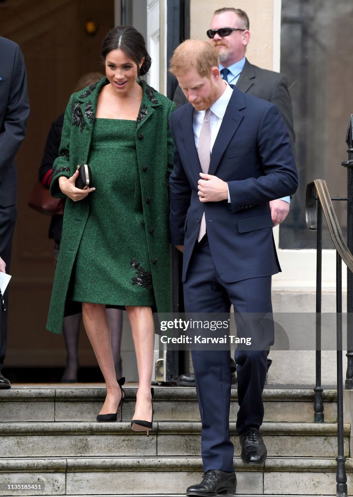 The Duke And Duchess Of Sussex Attend A Commonwealth Day Youth Event At Canada House
