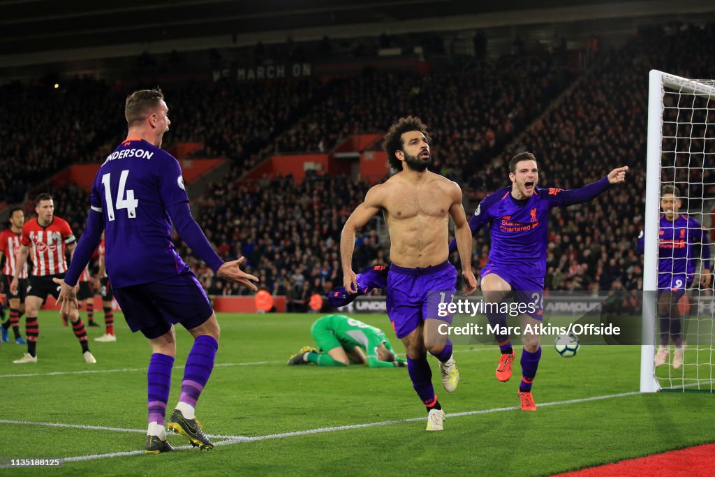 Southampton FC v Liverpool FC - Premier League