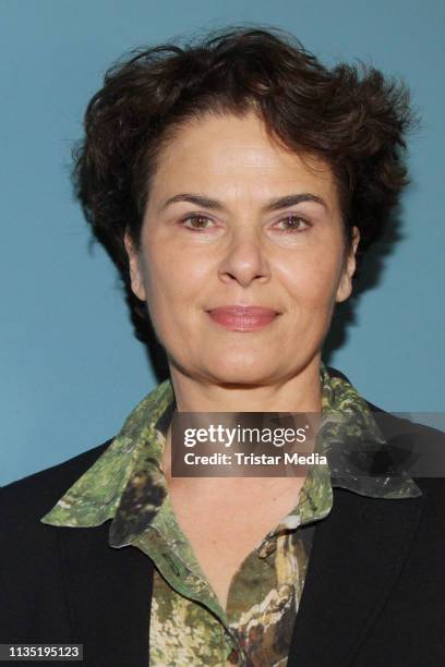 Barbara Auer during the "Vakuum" Photocall on March 11, 2019 in Hamburg, Germany.