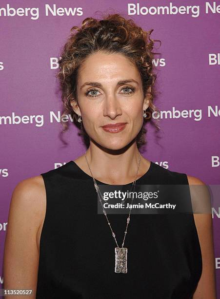 Melina Kanakaredes during Bloomberg News Cocktail Party - April 29, 2006 at Washington Hilton, Edison Suite in Washington D.C., United States.