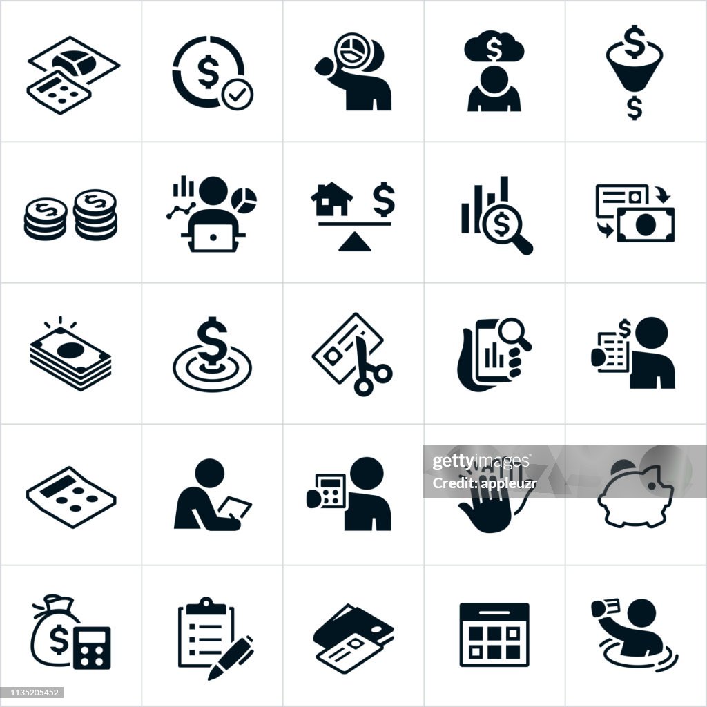 Budgeting Icons