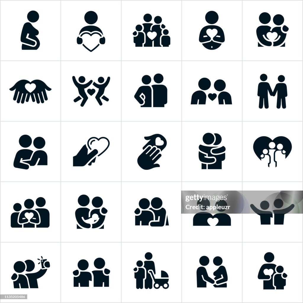 Iconos de relaciones amorosas