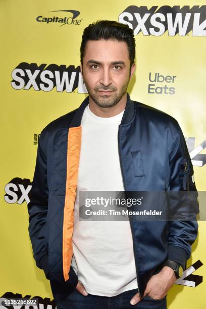 Pej Vhadat attends the premiere of "The Day Shall Come" during the 2019 SXSW Conference and Festival at the Paramount Theatre on March 11, 2019 in...