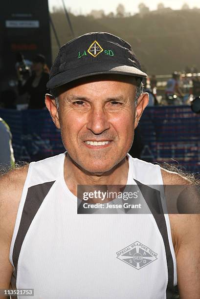 Sherriff Lee Baca during The 20th Annual Nautica Malibu Triathlon for the Elizabeth Glaser Pediatric AIDS Foundation at Zuma Beach in Malibu,...