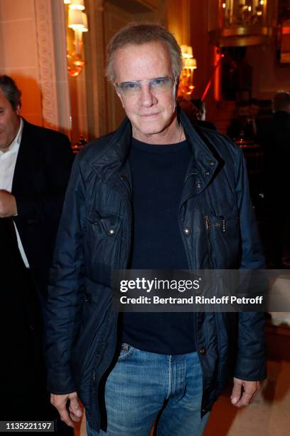 March 11: Actor Christophe Lambert attends the "Stethos d'Or 2019" Charity Gala of the Foundation for Physiological Research at on March 11, 2019 in...