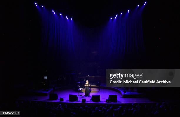 Barbra Streisand performs at Kerry Victory 2004 Concert at Walt Disney Concert Hall in Los Angeles, June 24, 2004