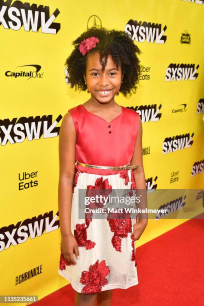 Calah Lane attends the "The Day Shall Come" Premiere 2019 SXSW Conference and Festivals at Paramount Theatre on March 11, 2019 in Austin, Texas.