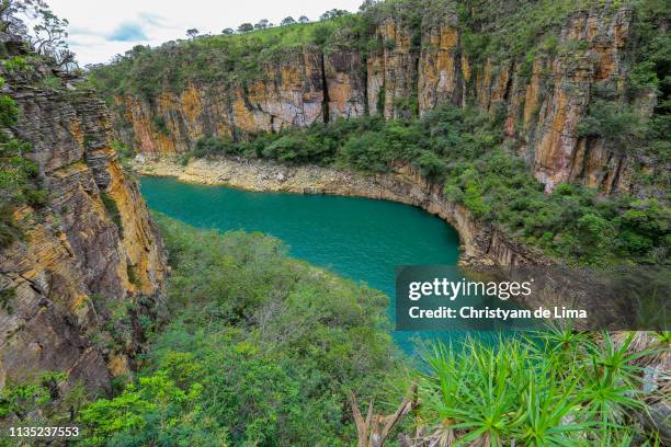 furnas canyon - minas gerais state stock pictures, royalty-free photos & images