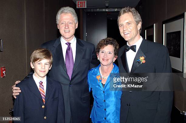 Jack Sykes Jr., Bill Clinton, Nancy Cantor, president/chancellor, Syracuse University and John Sykes