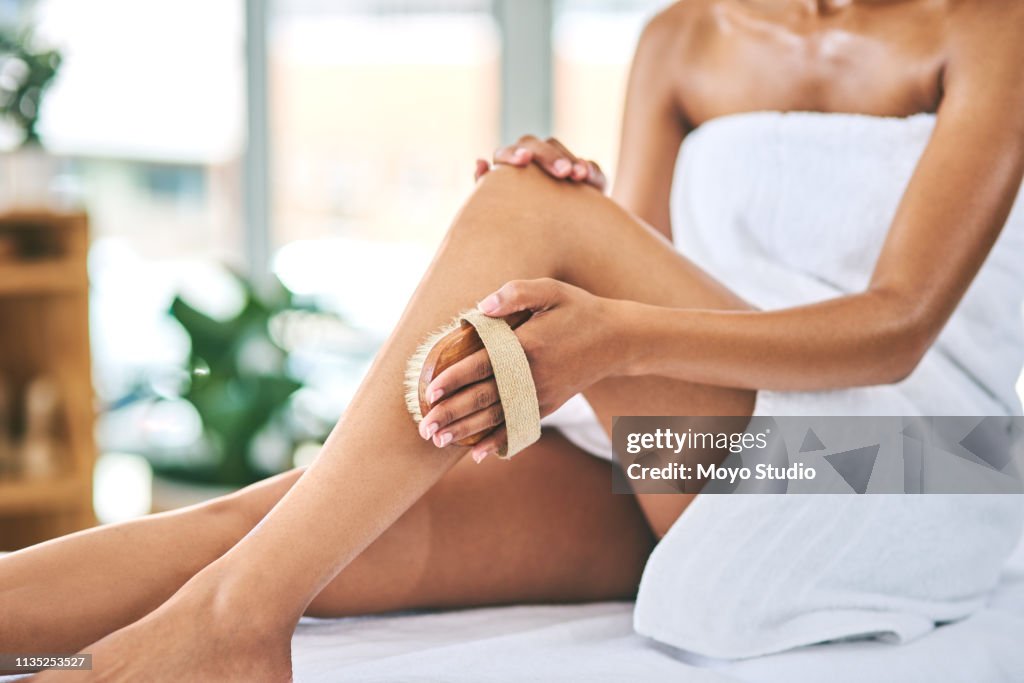 Her secret to silky smooth legs