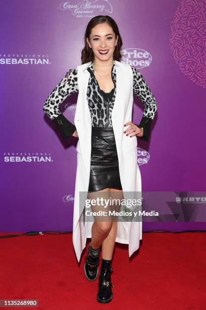 Ferny Graciano poses on the red carpet during the 'Eres' Awards 2019 at Campo Marte on March 11, 2019 in Mexico City, Mexico.