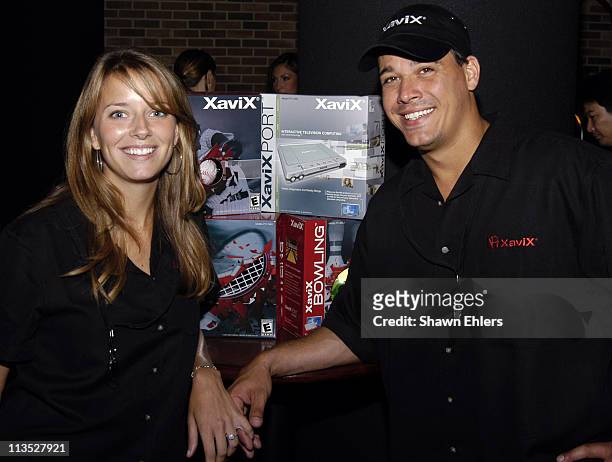 Amber Brkich and Rob Mariano during Reality Television Stars Introduce the New Reality in Audion Video Interaction at ESPN Building in New York City,...
