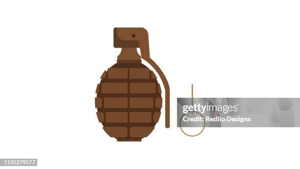 bomb with key icon - dynamite stock illustrations