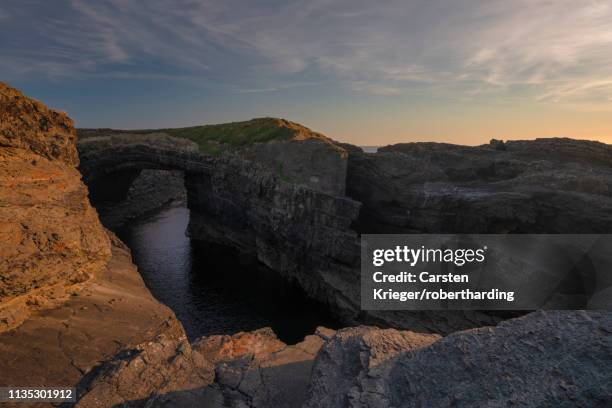 bridge of ross, county clare, munster, republic of ireland, europe - clare stock pictures, royalty-free photos & images