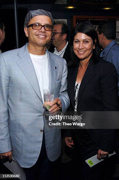 Joe Pantoliano and Caroline Hirsch during U.S. Congressman Amo Houghton Receives 2004 Congressional Spotlight Award hosted by The Creative Coalition...