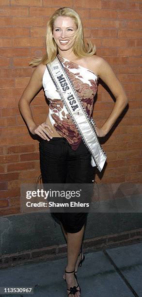 Shandi Finnessey during "Vote FCUK 2004" - A French Connection/"Rock the Vote" Event at Soho French Connection Store in New York City, New York,...