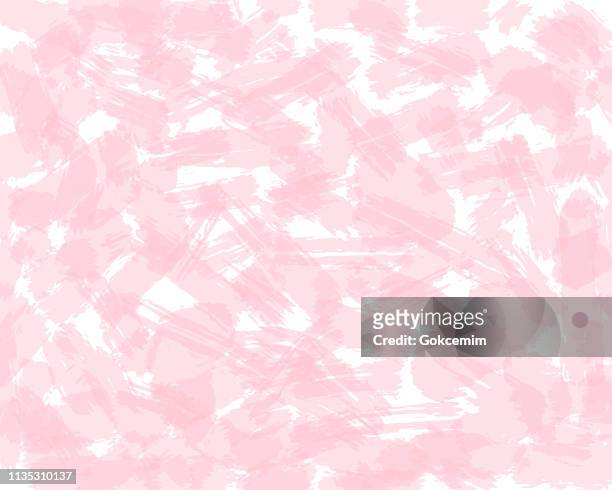 ilustrações, clipart, desenhos animados e ícones de o pincel rosa aquarela traçou o fundo abstrato do teste padrão. conceito do verão, elemento do projeto. - tinta e pincel