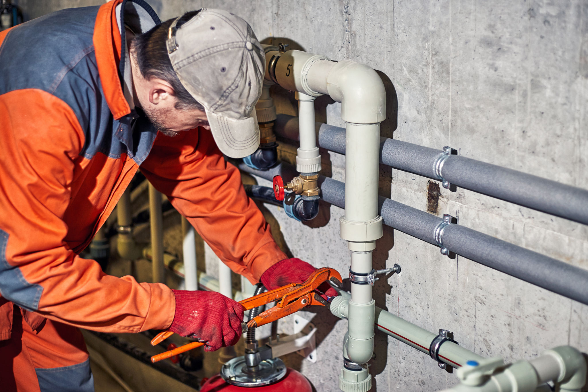 pipe installation