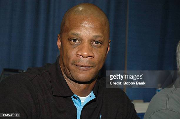 Darryl Strawberry during Fantasy Football Spectacular 2006 at Expo Center Edison in Edison, New Jersey, United States.