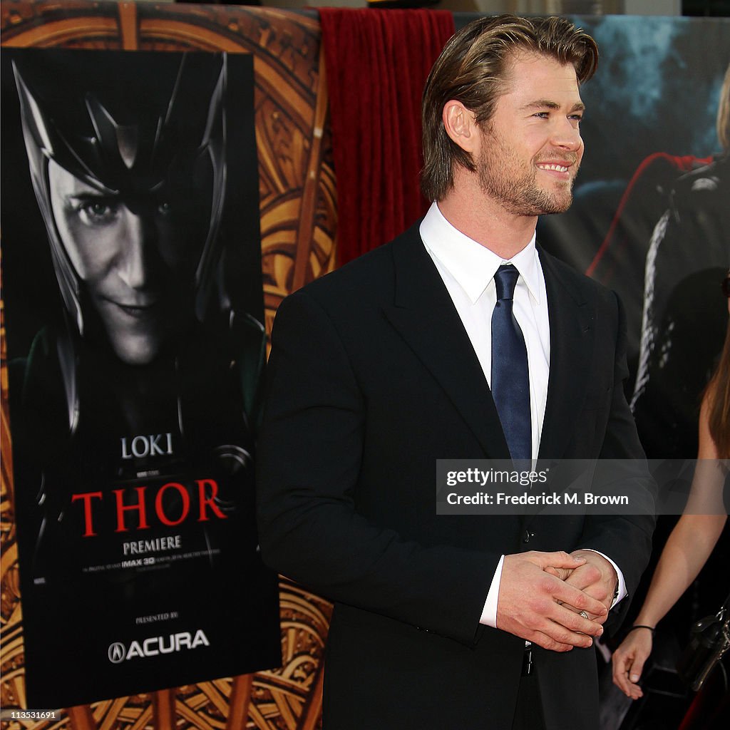 Premiere Of Paramount Pictures' And Marvel's "Thor" - Arrivals