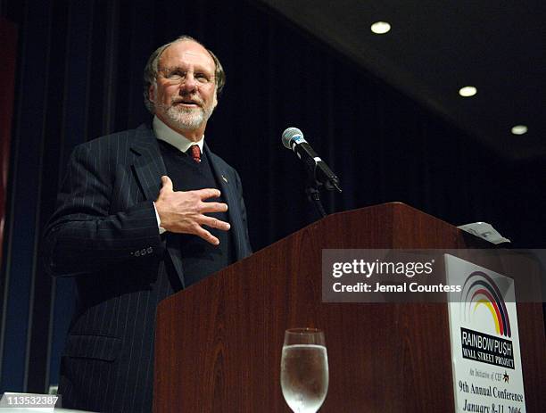 New Jersey Governer Jon S. Corzine during Jesse Jackson's Ninth Annual Wall Street Project Economic Summit Awards Luncheon at Sheraton New York Hotel...