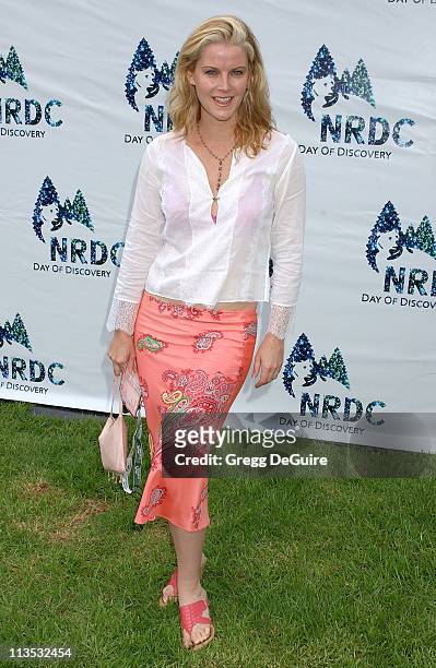 Maeve Quinlan during NRDC Day Of Discovery Fair - Arrivals at Wadsworth Theater Grounds in Westwood, California, United States.