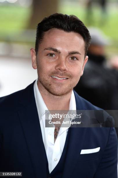 Ray Quinn attends the 2019 'TRIC Awards' held at The Grosvenor House Hotel on March 12, 2019 in London, England.