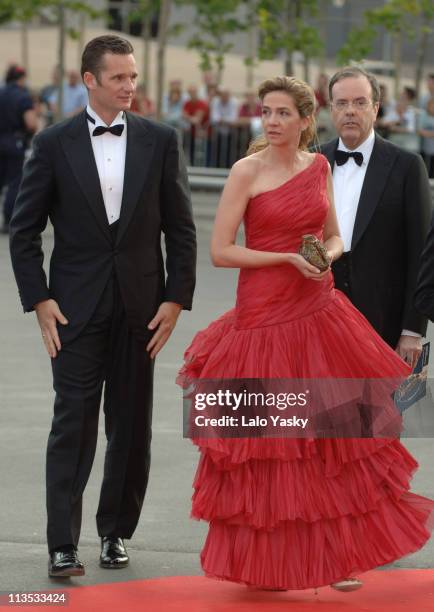Cristina of Spain during 2006 Laureus World Sports Awards - Red Carpet Arrivals in Barcelona, Spain.