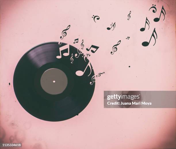 Pink Usic Note Background 401 Pink Music Notes Stock Photos, High-Res Pictures, and Images ...