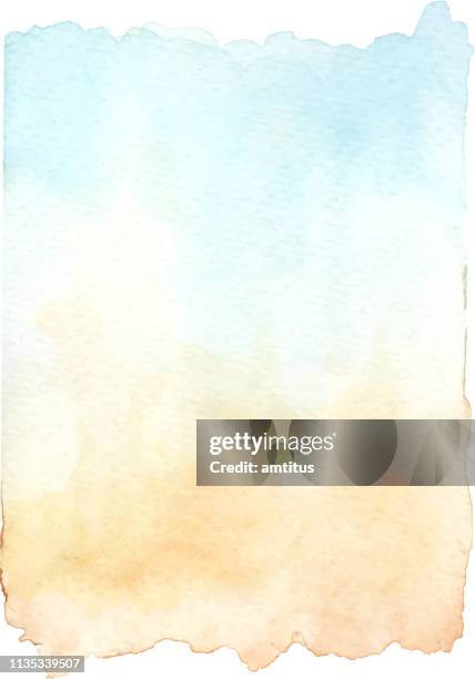 ilustraciones, imágenes clip art, dibujos animados e iconos de stock de gradiente de pintura abstracta - watercolor texture