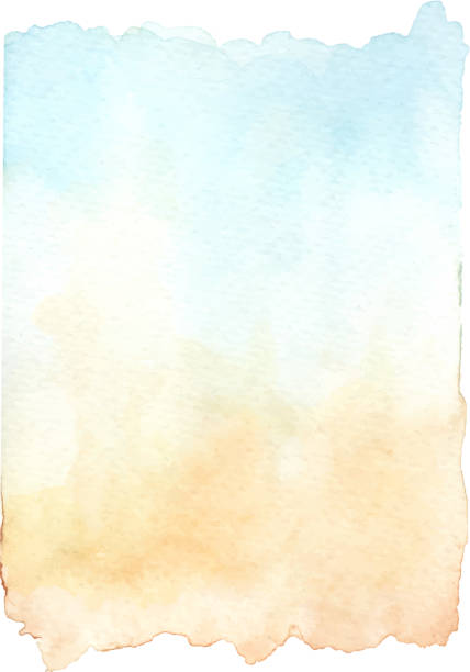 abstract paint gradient - beach stock illustrations