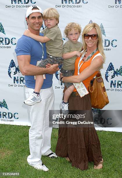 Don Diamont during NRDC Day Of Discovery Fair - Arrivals at Wadsworth Theater Grounds in Westwood, California, United States.