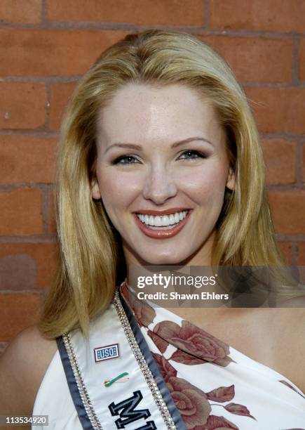 Shandi Finnessey during "Vote FCUK 2004" - A French Connection/"Rock the Vote" Event at Soho French Connection Store in New York City, New York,...