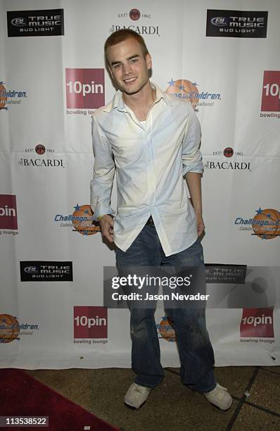 David Gallagher during *NSYNC's Challenge for the Children VII - Celebrity Bowling - Arrivals at 10pin in Chicago, Illinois, United States.