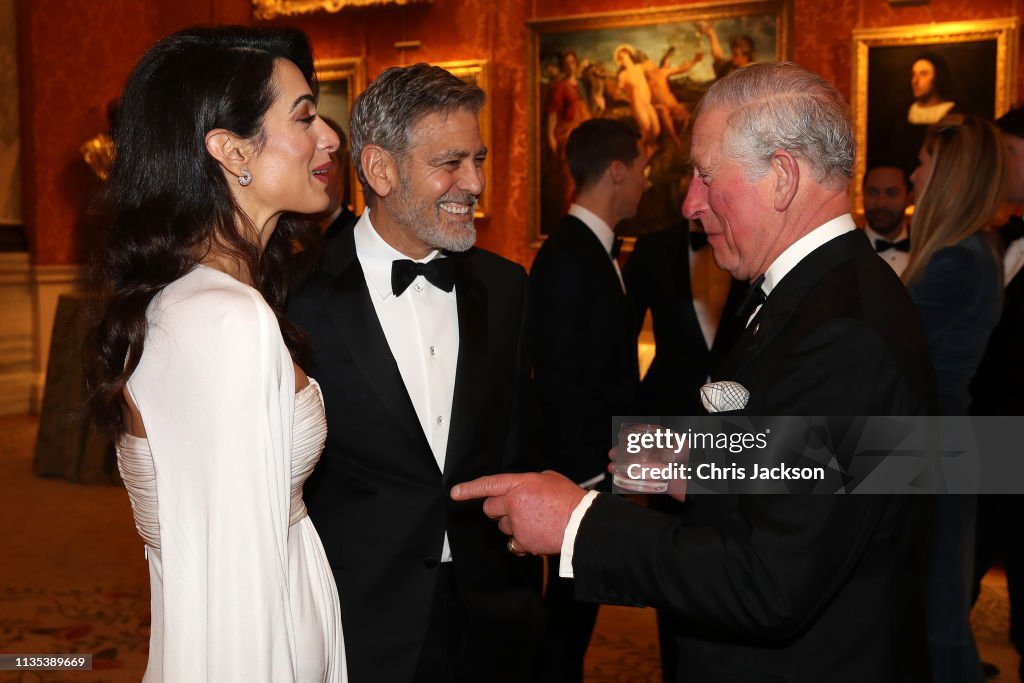 The Prince Of Wales Hosts Dinner To Celebrate 'The Prince's Trust'