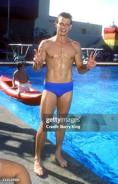 Marc Singer during Taping of "Battle of the Network Stars" at Pepperdine University in Malibu, California, United States.