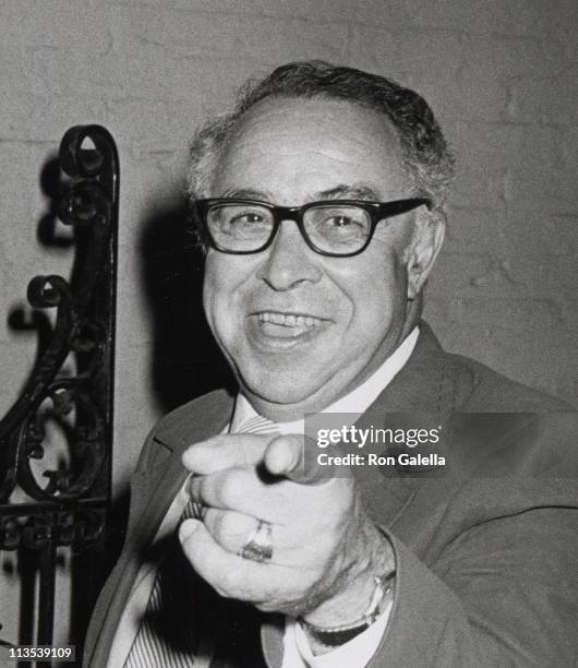 Art Buchwald during Rehearsal Dinner for Courtney Kennedy and Jeff Ruhe's Wedding at Georgetown Club in Georgetown, Washington D.C., United States.