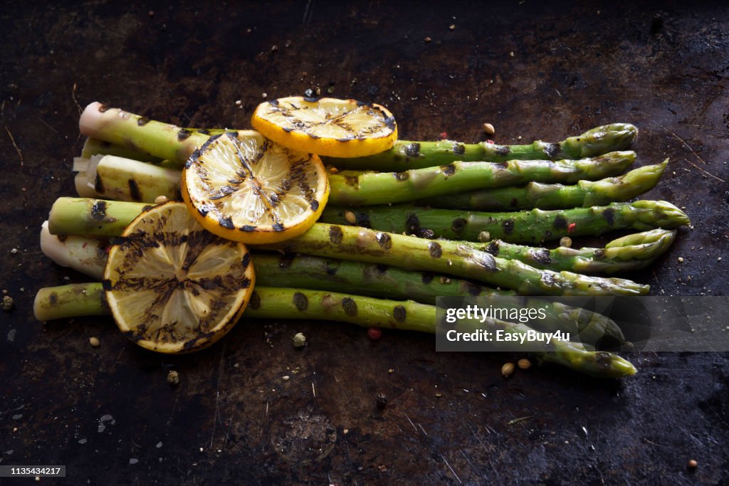 Gegrillter Spargel