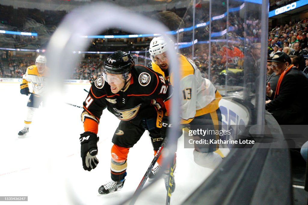 Nashville Predators v Anaheim Ducks