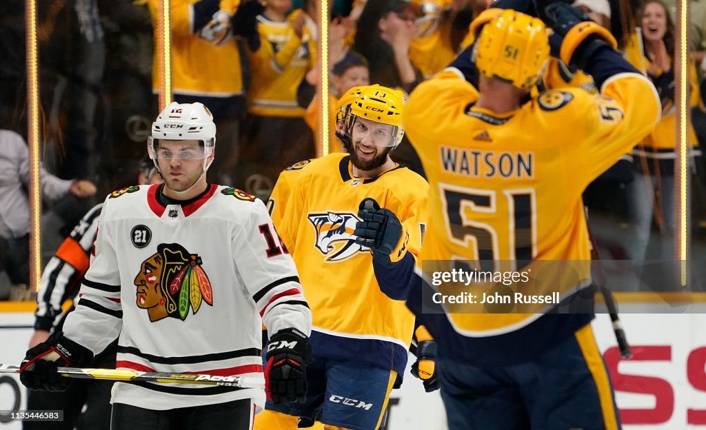 Chicago Blackhawks v Nashville Predators