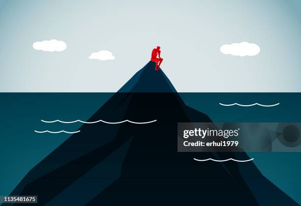 getting away from it all - trapped illustration stock illustrations