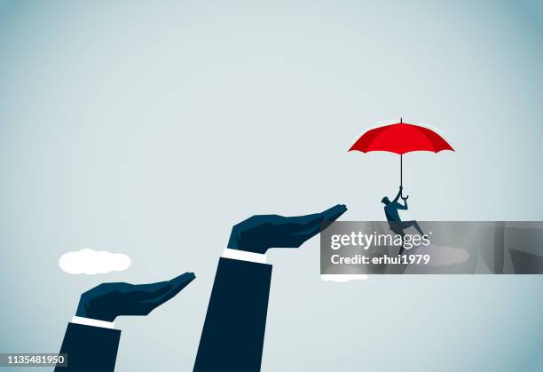 parachute - man parachute stock illustrations