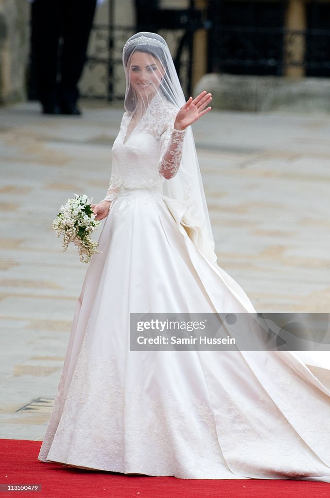 The Wedding of Prince William with Catherine Middleton at Westminster Abbey