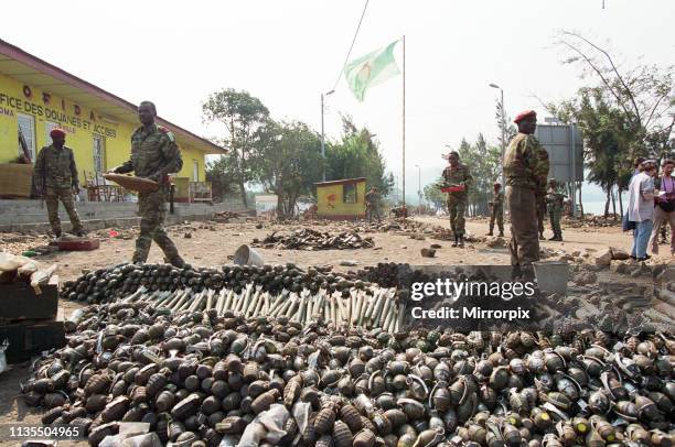 Scenes in Rwanda following the civil war, 30th July 1994.