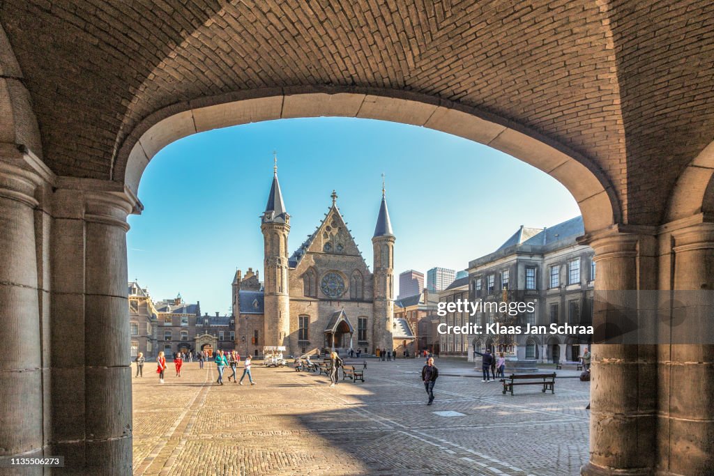 荷蘭海牙 binnenhof 的騎士大廳